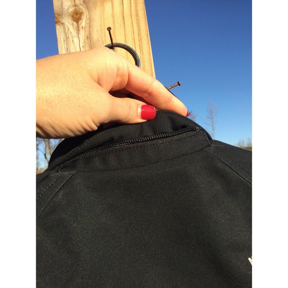 The north face womens zip up coat size XS extra small black primaloft - Picture 10 of 14